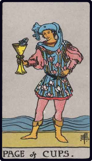 Page of Cups Tarot Card