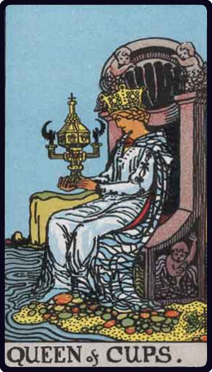 Queen of Cups Tarot Card