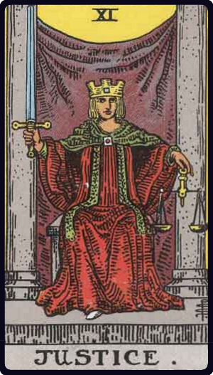 Justice Tarot Card
