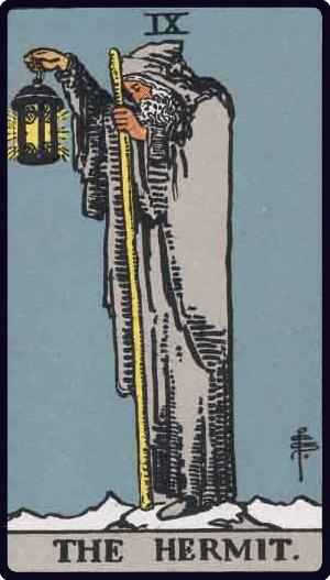 The Hermit Tarot Card