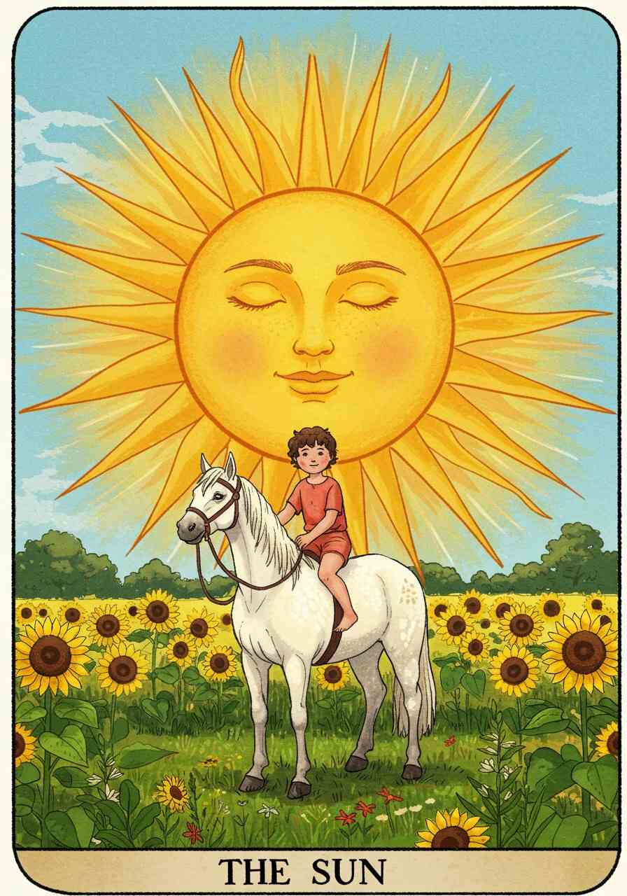 Tarot deck and symbolism collage